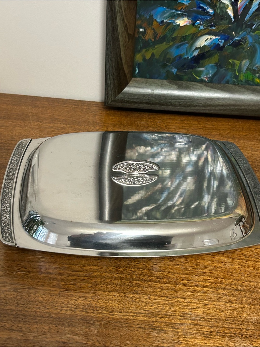 ✨ Vintage Mid-Century Modern Lidded Serving Dish ✨